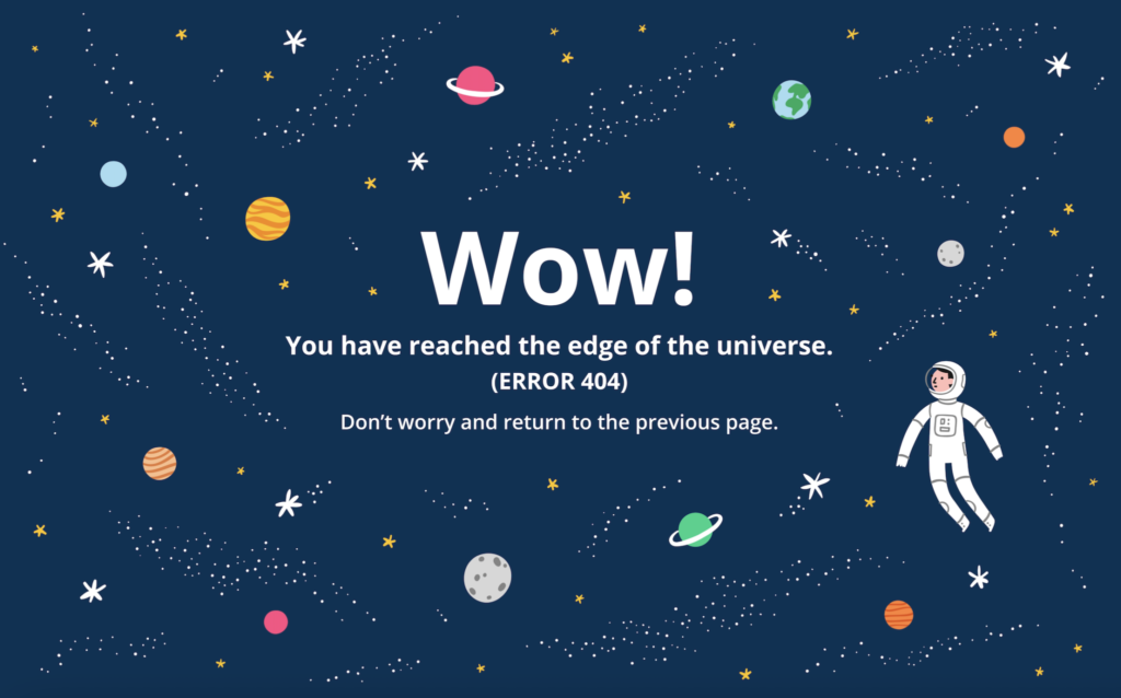 CUSTOM 404 ERROR PAGES – WHY ARE THEY IMPORTANT
