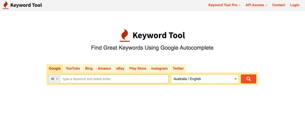 Keyword-tool